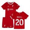 Conjunto (Camiseta+Pantalón Corto) Liverpool 2023-24 Diogo J 20 Primera Equipación - Niño